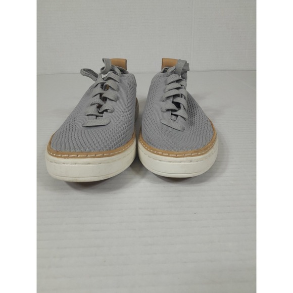 UGG Sidney Shoes  Knit Comfort Wedge Lace Up Sneakers Women Sz 5 - Picture 4 of 9